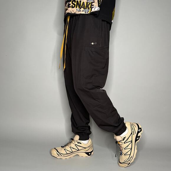 Carhartt Other - Carhartt Force Track Pants Jet Black Polyester Joggers Elastic Cuffs